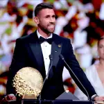 Unai Simón es uno de los ganadores en la Ceremonia del Balón de Oro 2026