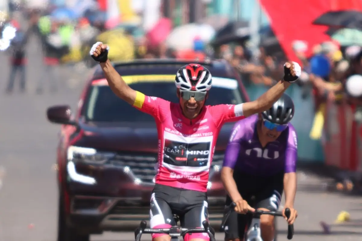 Wilson Chonay suma dos triunfos a mitad de la Vuelta a Guatemala 2026