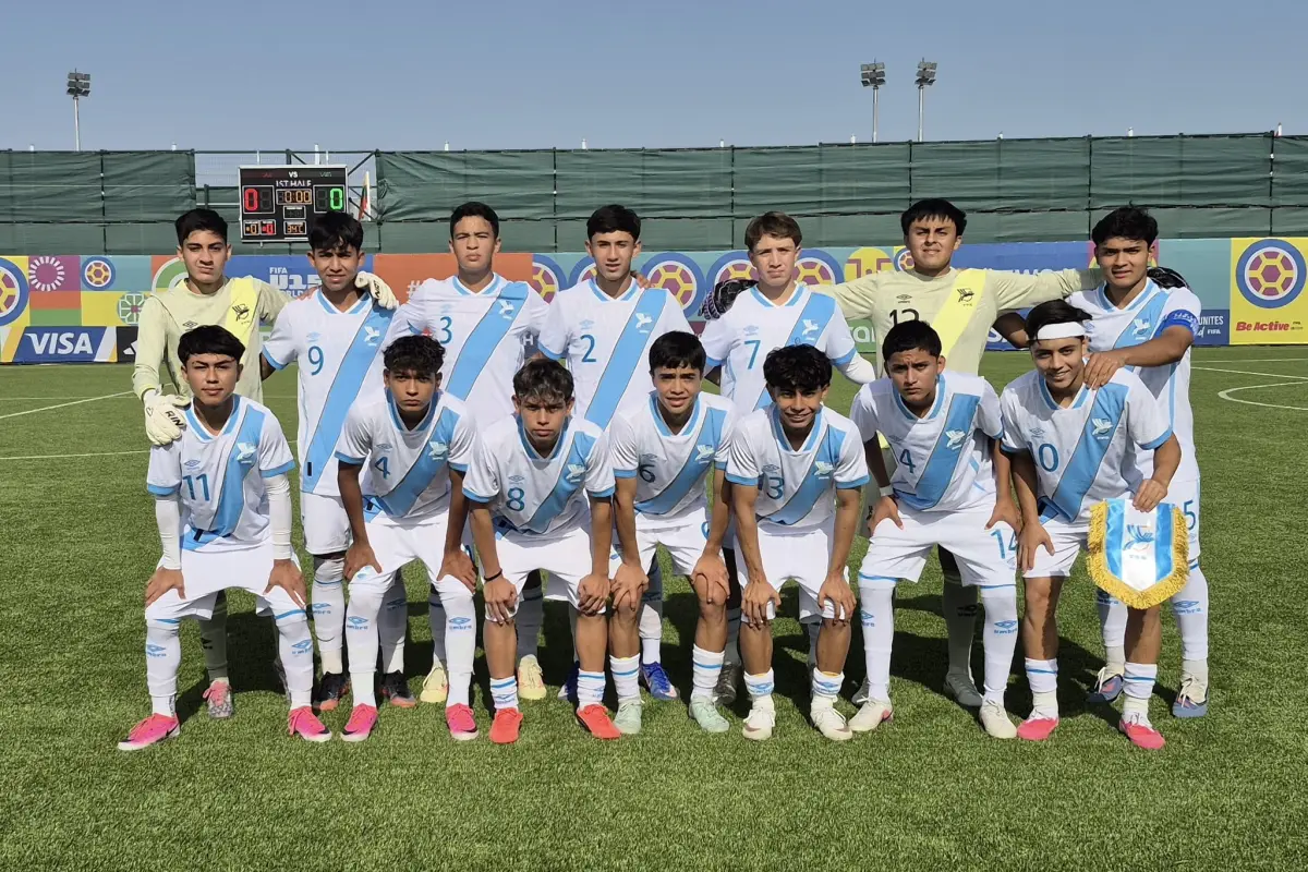 Selección sub-15 de Guatemala en Azerbaiyán - FFG