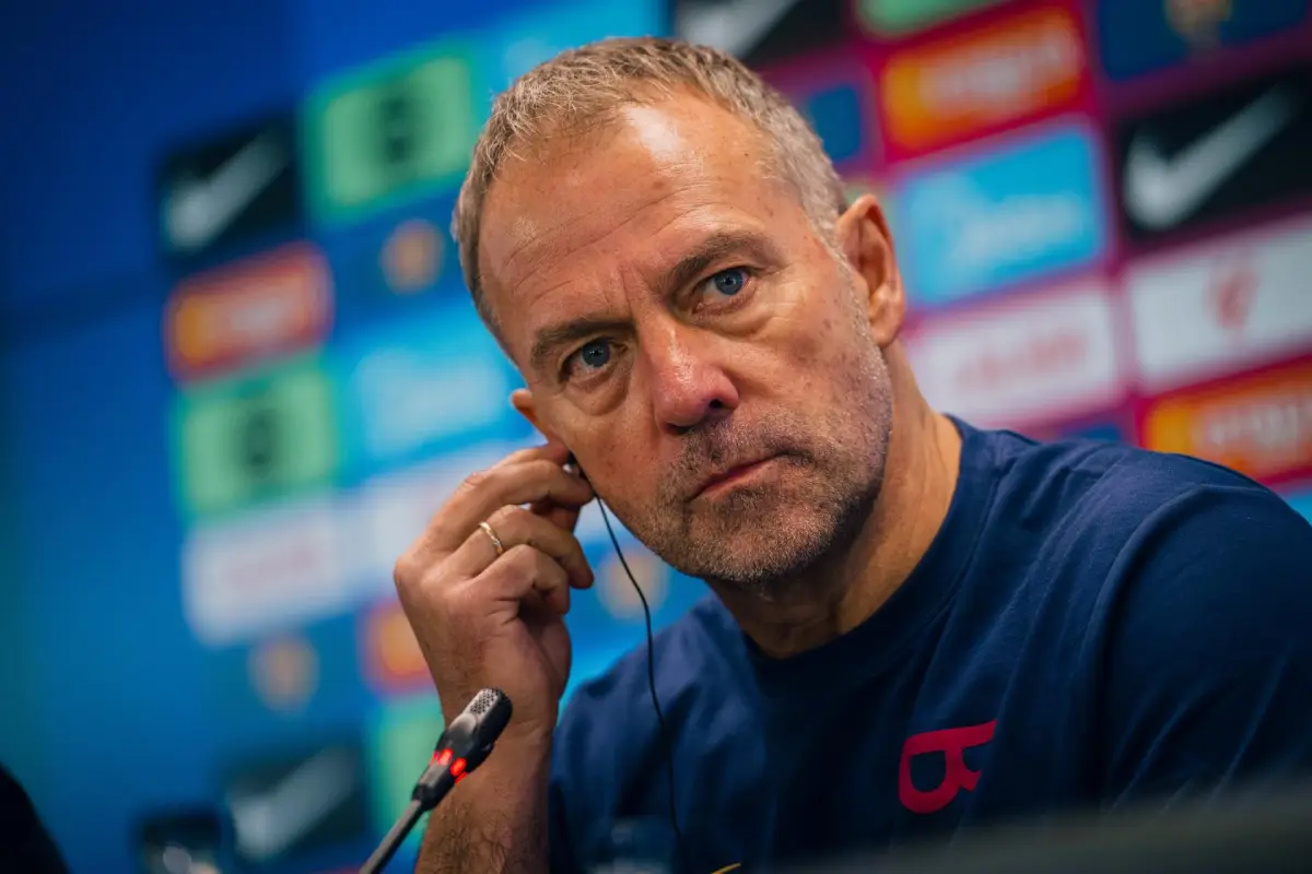 Hansi Flick, técnico del FC Barcelona - EFE