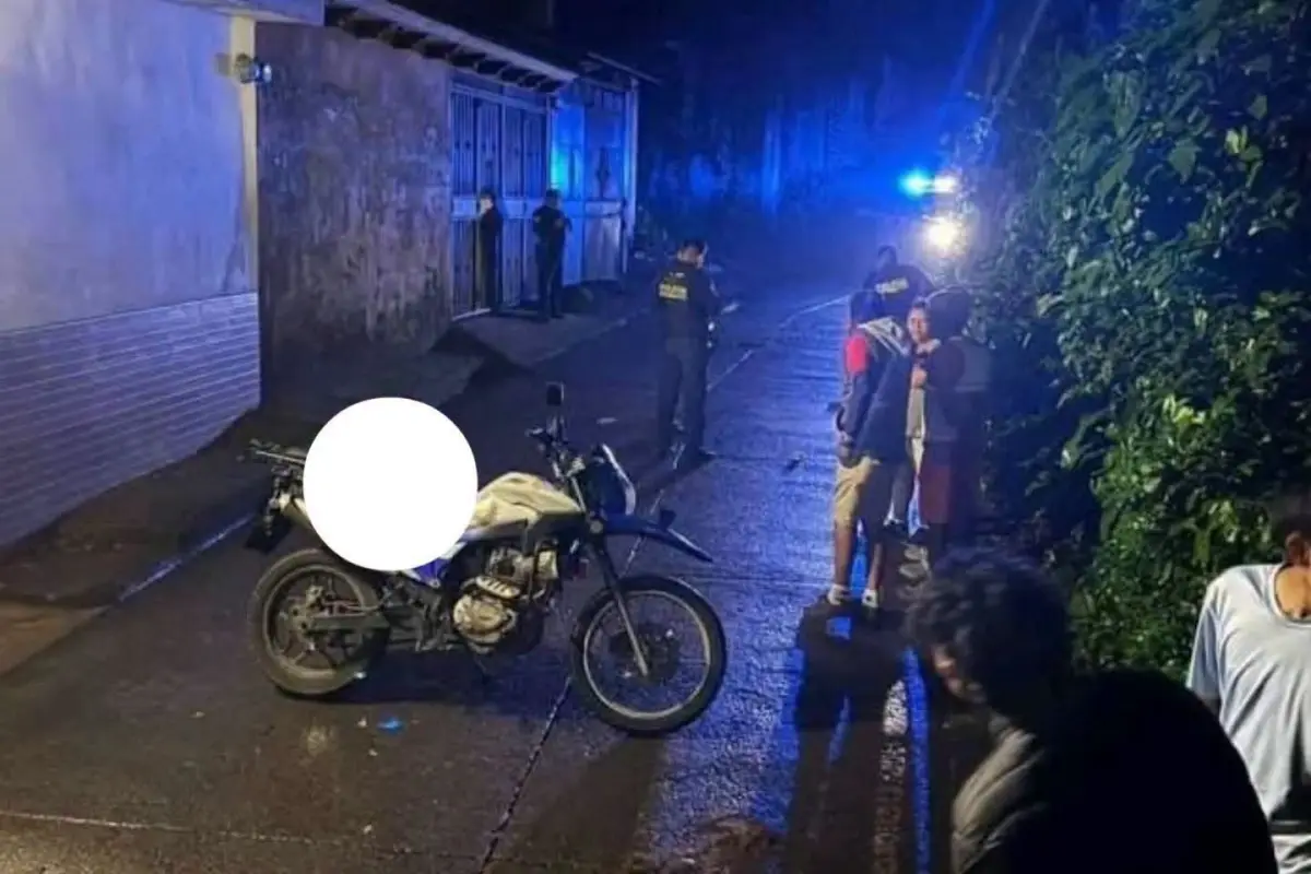 El ataque armado ocurrió en el cantón Voladores, zona 3 de Escuintla. , Redes sociales.