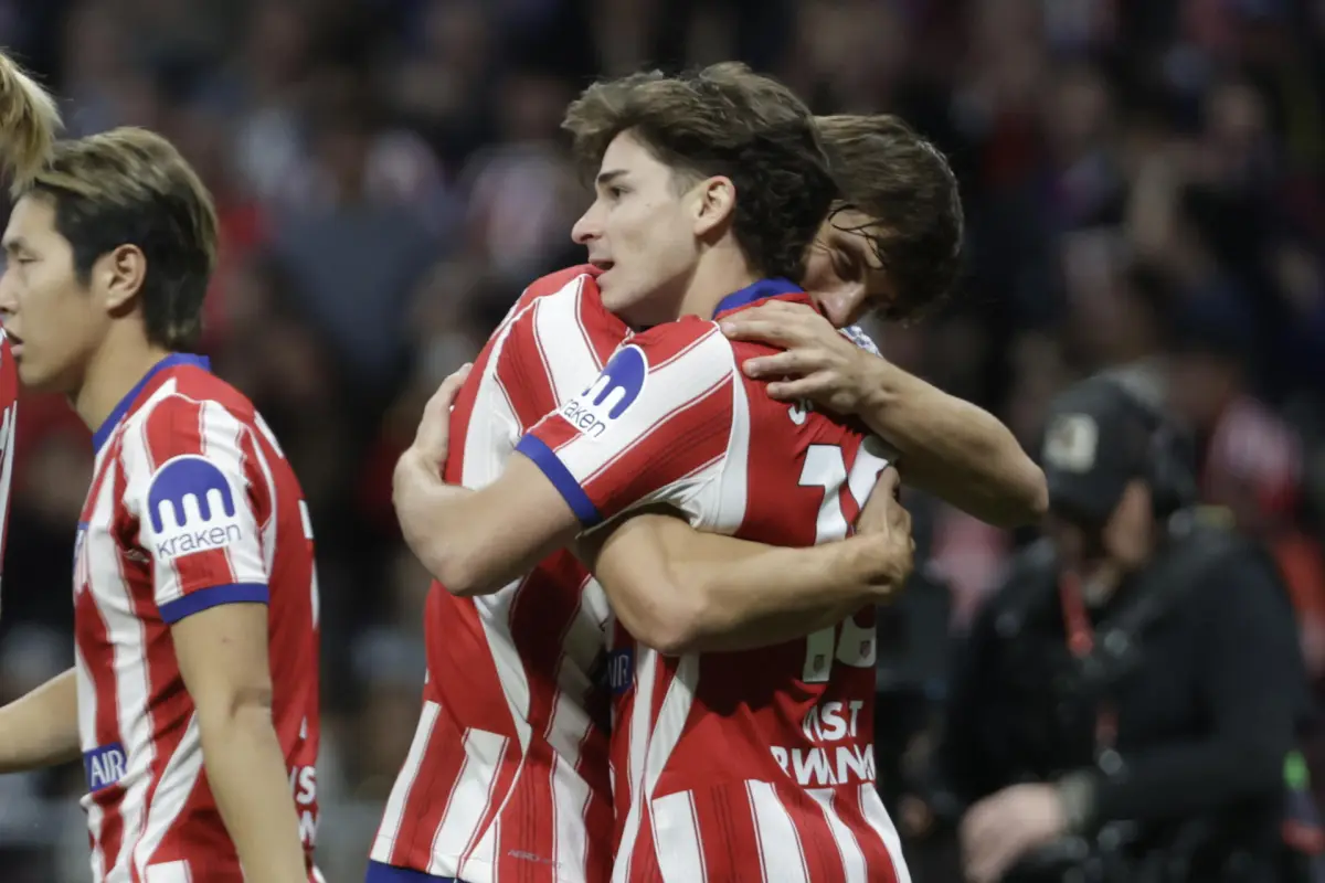Julián Álvarez, delantero del Atlético de Madrid - EFE
