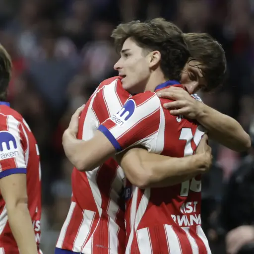 Julián Álvarez, delantero del Atlético de Madrid - EFE