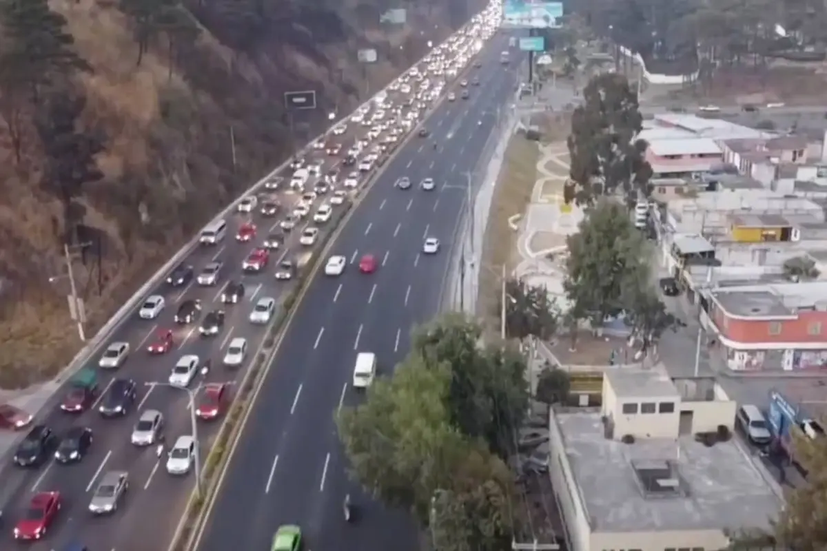 Tránsito complicado en áreas de Villa Nueva este jueves, 22 de octubre de 2026., PMT de Villa Nueva