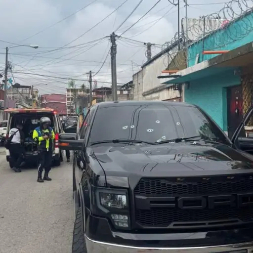 Área donde ocurrió el ataque armado en la zona 6. ,Bomberos Voluntarios