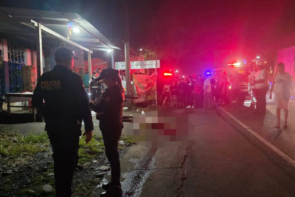 Área donde falleció Sergio Waldemar Cardona Reyes, vinculado con el asesinato de dos periodistas., Edwin Guzmán, Emisoras Unidas Departamentales
