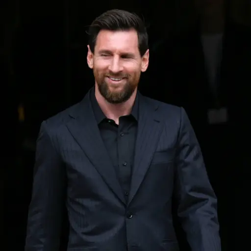 Lionel Messi llegó a Oviedo para recoger premio Princesa de Asturias