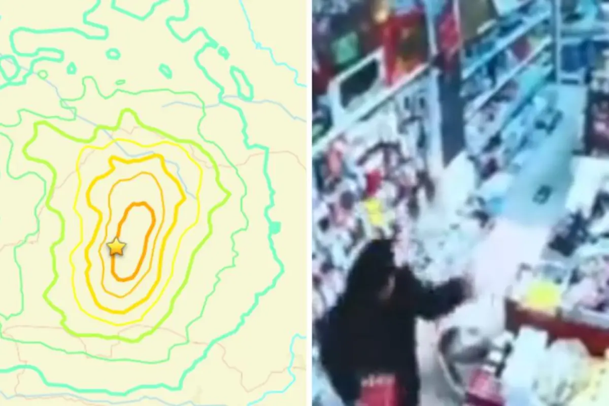 Terremoto de magnitud 7 en el Tíbet, en China, 2026, USGS / Captura de pantalla de la red social X