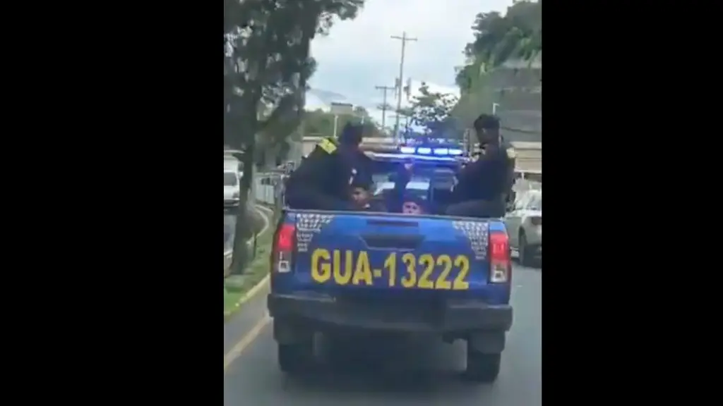 Las patrullas utilizadas durante la captura de los hermanos Choc Toz, fueron inspecionadas por el MP ,Captura de pantalla