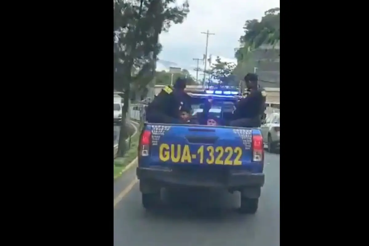 Las patrullas utilizadas durante la captura de los hermanos Choc Toz, fueron inspecionadas por el MP, Captura de pantalla