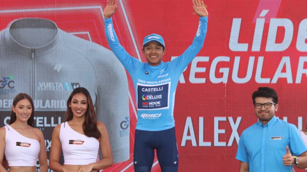 Premiación de etapa 1 de la Vuelta a Guatemala 2026 | Alex Meoño