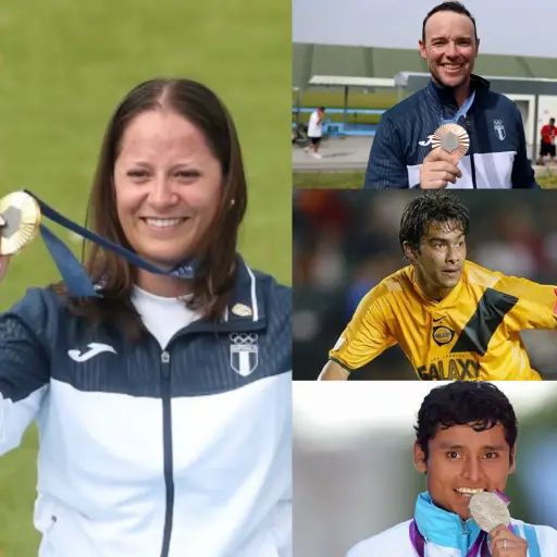 Atletas que revolucionaron el deporte nacional 