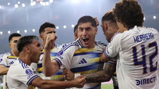 Boca Juniors remonta en Brasil y es finalista de la Sudamericana