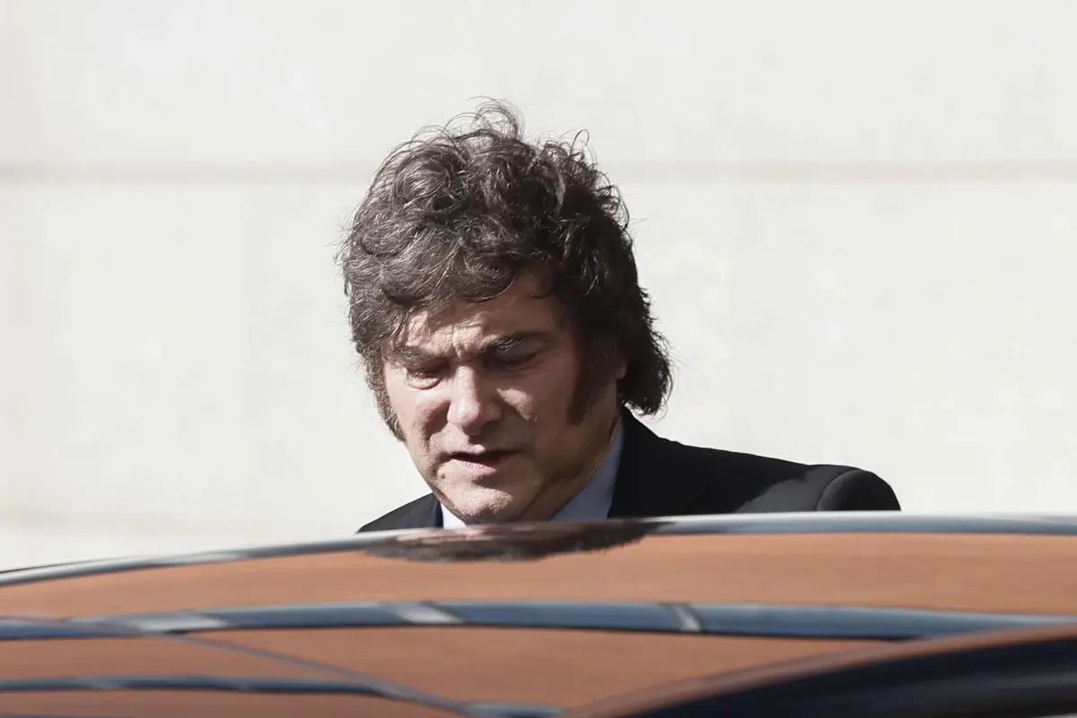 Javier Milei, presidente de Argentina, EFE