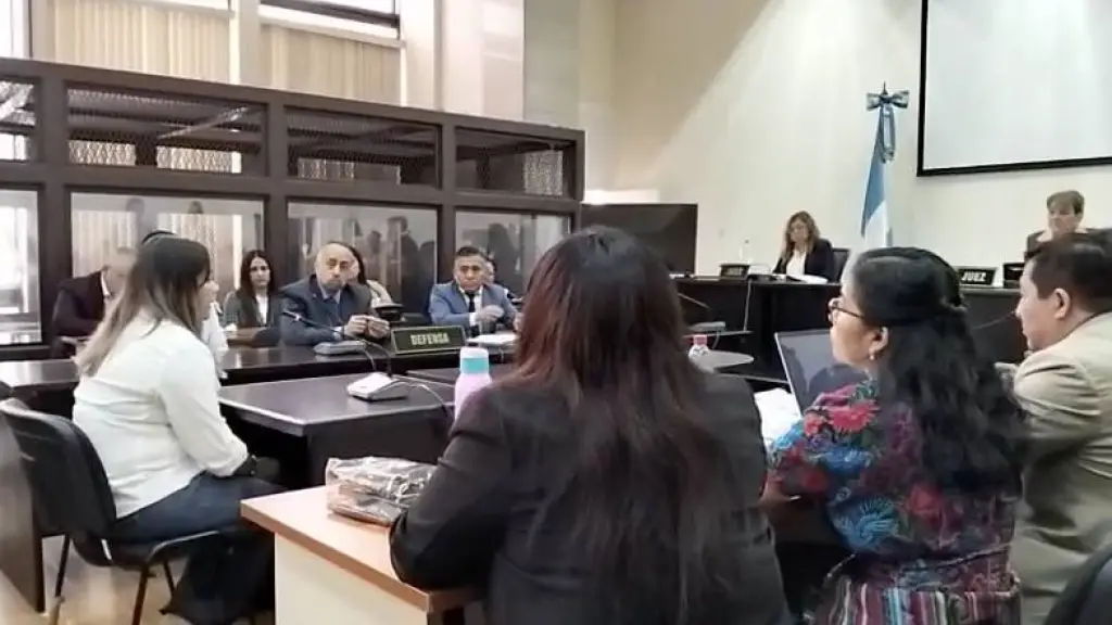 Declaración de la agente Yulisa Ayala en la audiencia del miércoles, 21 de octubre de 2026, dentro del juicio por supuestas ejecuciones extrajudiciales ocurridas en Chimaltenango. ,Oscar Grijalva/EU