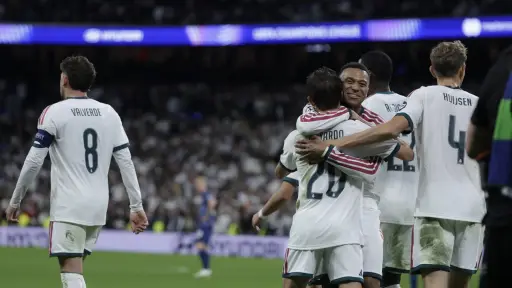 Real Madrid golea al Leipzig y mantiene el paso perfecto en la Champions