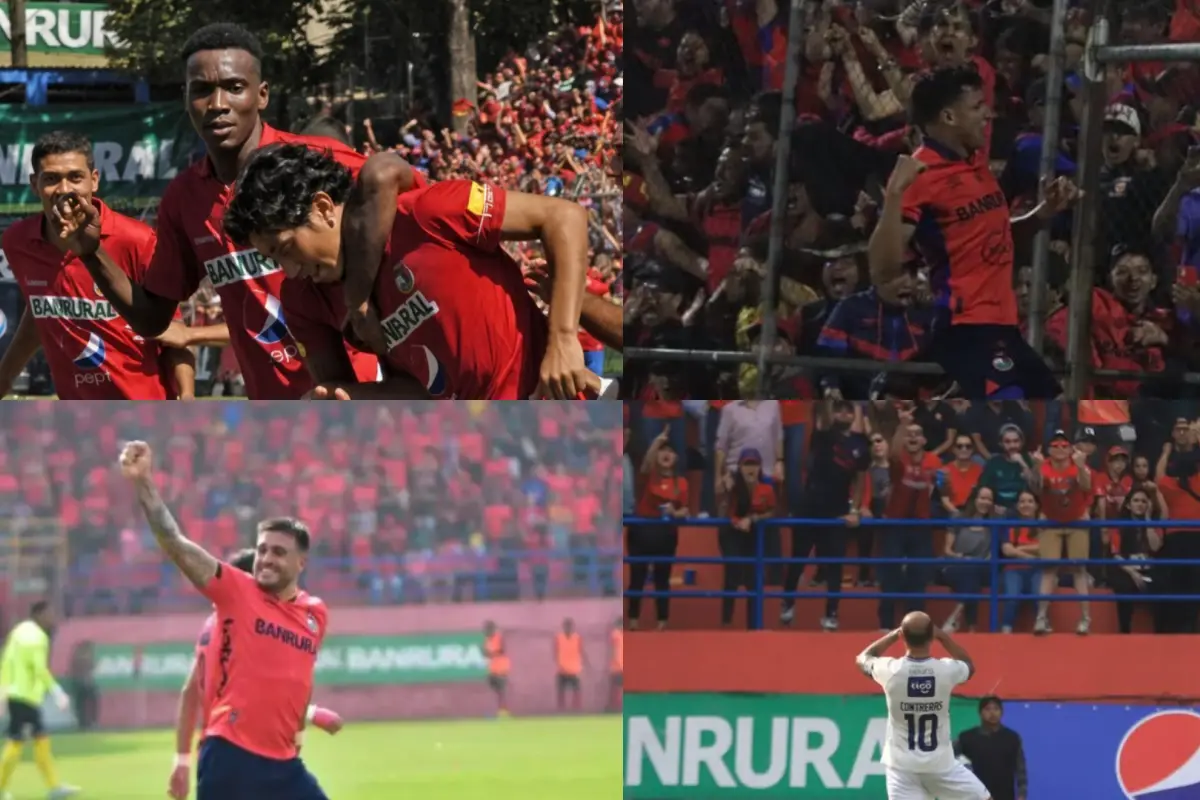 Momentos de los clásico en el estadio El Trébol 
