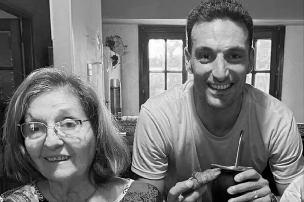 Eulalia Marzetti, madre de Lionel Scaloni, seleccionador de Argentina y campeón del mundo en Qatar 2022, falleció a los 74 años - RR.SS.