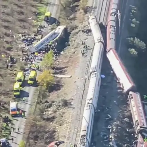 Accidente de trenes en España ,EFE