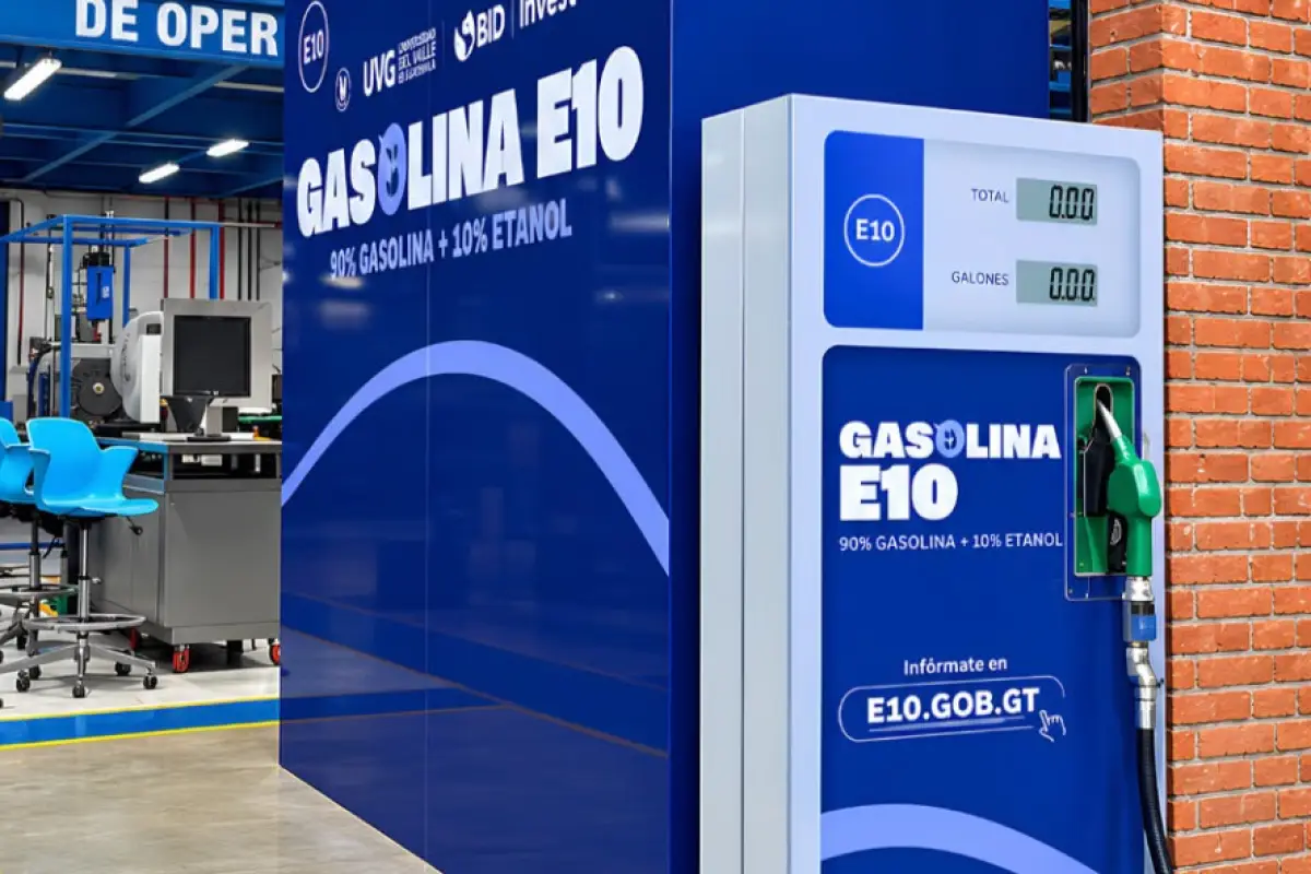 Experimento de UVG con gasolina E10, Cortesía 