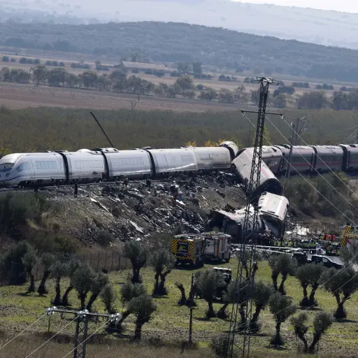 Accidente ferroviario en Toledo, España ,Foto EFE