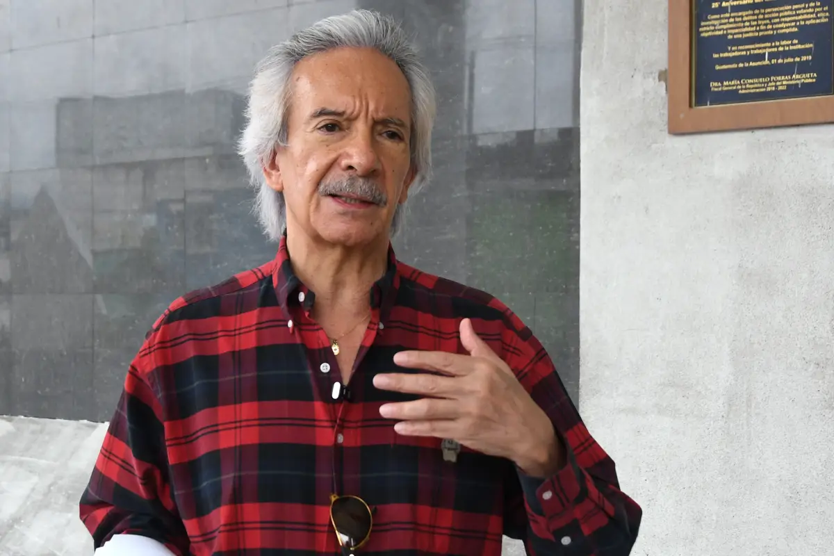 José Rubén Zamora denunció por hostigamiento a una red de acoso digital por presuntas amenazas contra su familia., Foto EFE