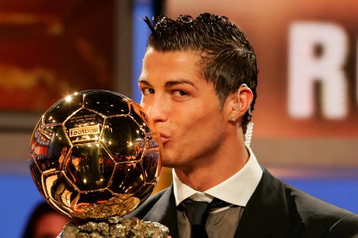 Cristiano Ronaldo fue el ganador del Balón de Oro en 2008 - instagram @cristiano
