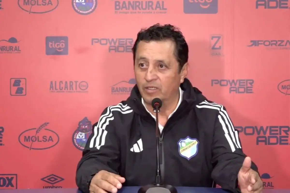 Roberto Montoya, técnico de Comunicaciones, en conferencia de prensa - Captura de pantalla
