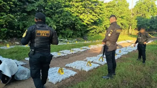 Droga decomisada en Escuintla está valorada en más de Q18 millones
